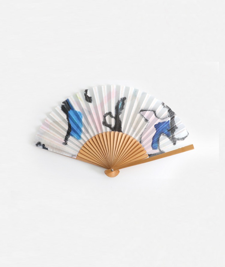 마이큐 부채집 세트 MYQ Folding Fan And Case Set [시원한 바다 위로 불어오는 따스한 바람이 내가 살아있음을 알려준다.]